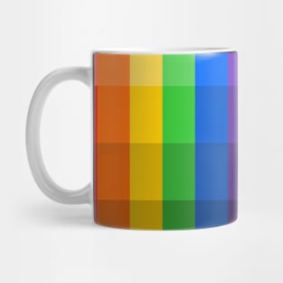 Rainbow Square Mug